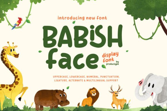 Babish Face: A Playful Display Font