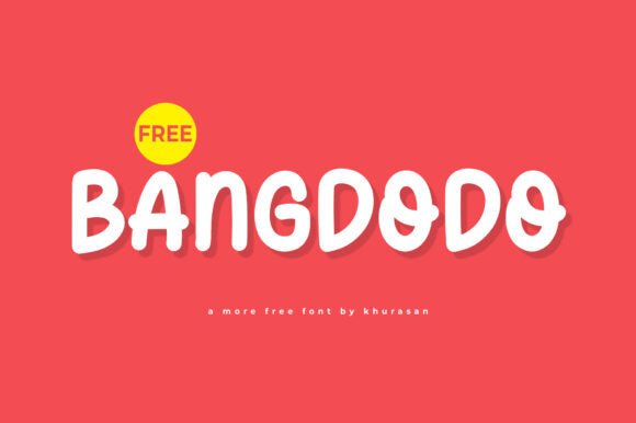 Bangdodo: A Bold Font for Creative Projects