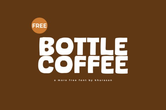 Bottle Coffee Font