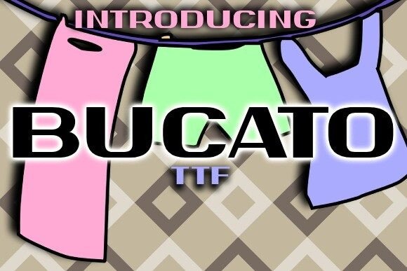 Bucato Font: Modern Sans Serif for Editorial Design