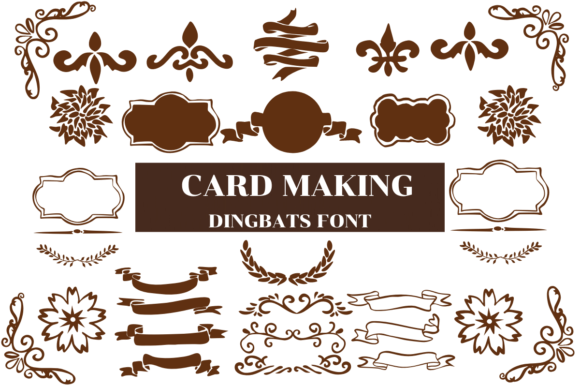 Card Making with Unique Fonts