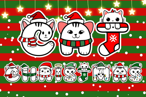 Cat Christmas Font Review