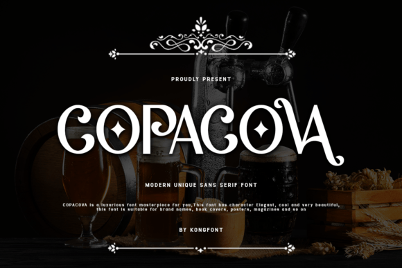 Copacova: A Modern Font for Professional Branding