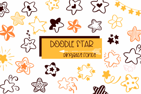 Doodle Star Font: Playful Typography for Digital Marketing