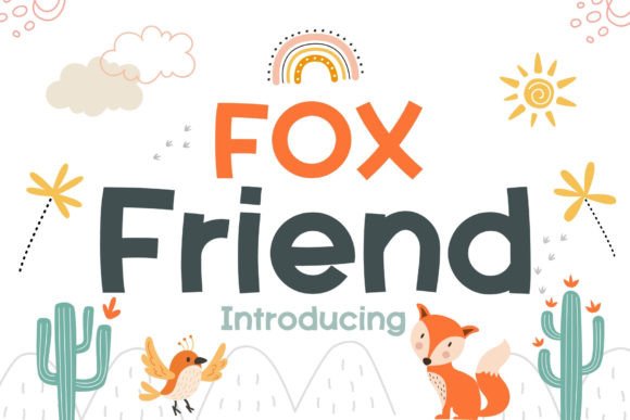 Fox Friend Font for Web Design