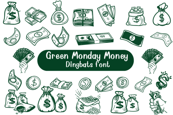 Green Monday Money Font Review