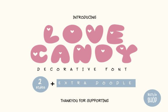 Love Candy Font for Creative Projects