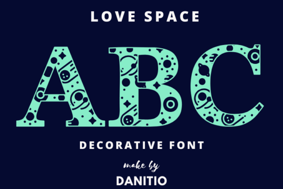 Love Space Font for Creative Design