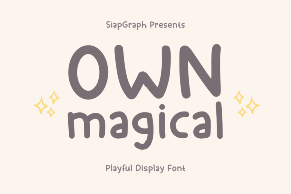 Own Magical Font