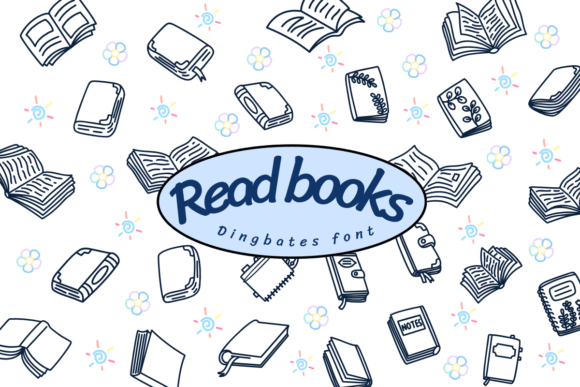 Read Books Font for Creative Projects