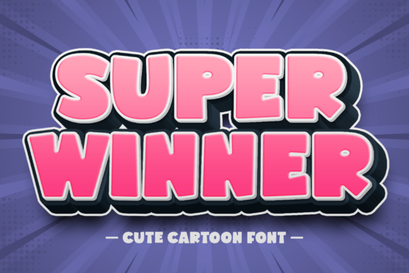 Super Winner Font for Business