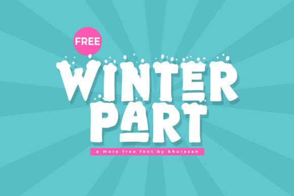 Winter Path Font for Editorial Design