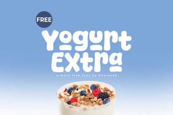 Yogurt Extra Font for Web Design
